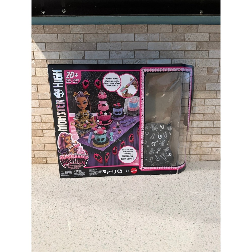 Monster High Scary‎ Sweet Birthday Playset Cake Kit No Doll